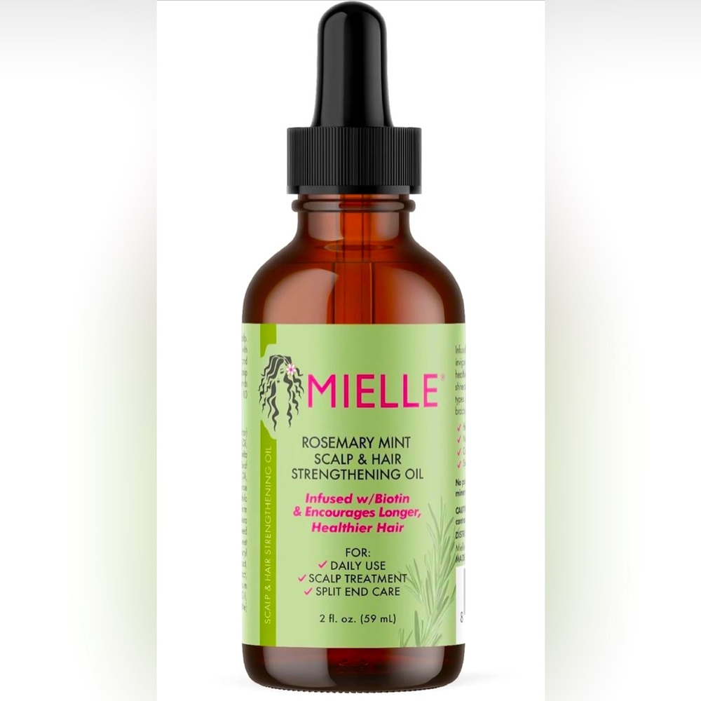 MIELLE Rosemary Mint Scalp & Hair Oil - 59ml - NWT